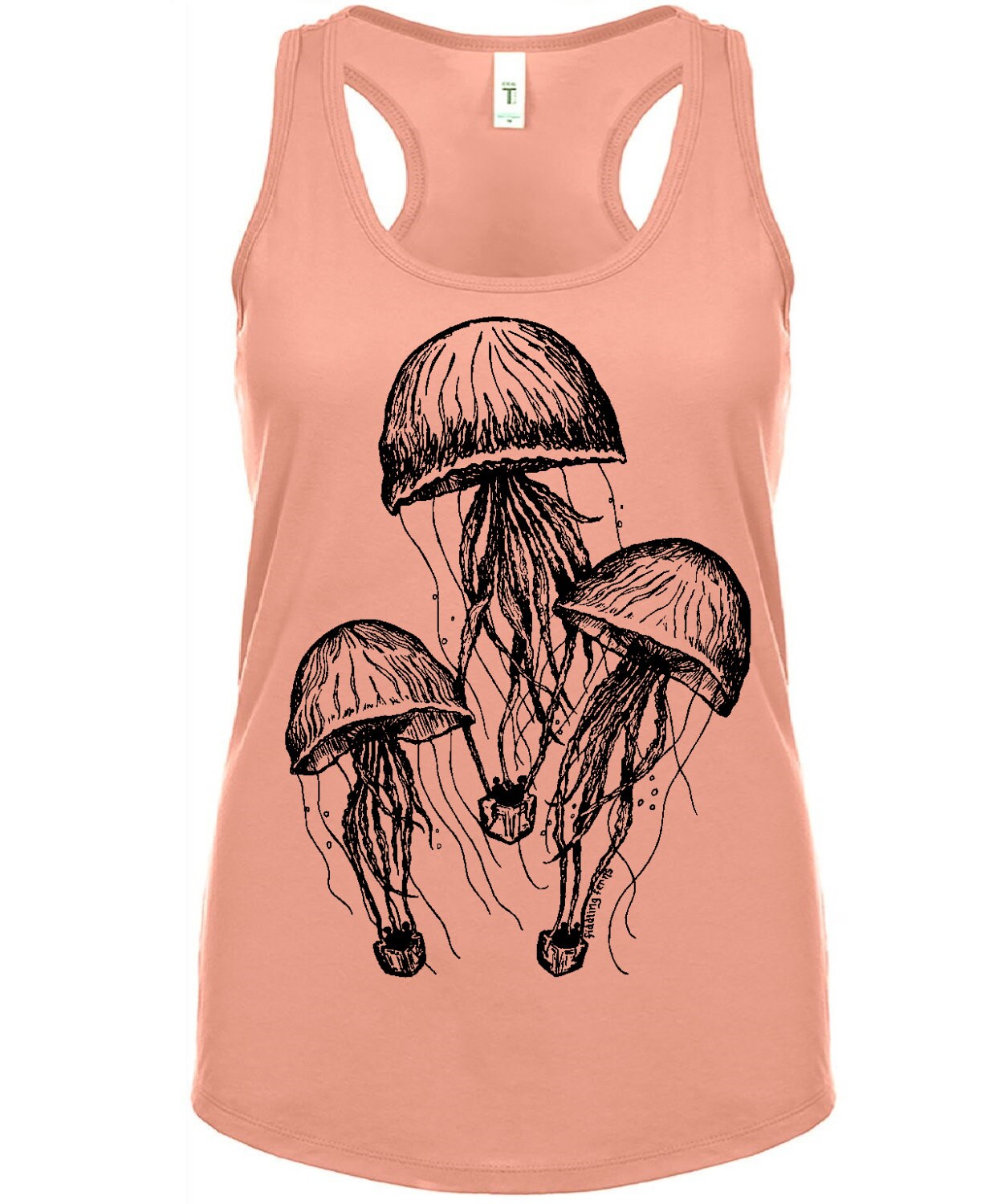 独創的 Jellyfish - Top Tank Jellyfish Shirt Top Tank Nautical - トップス
