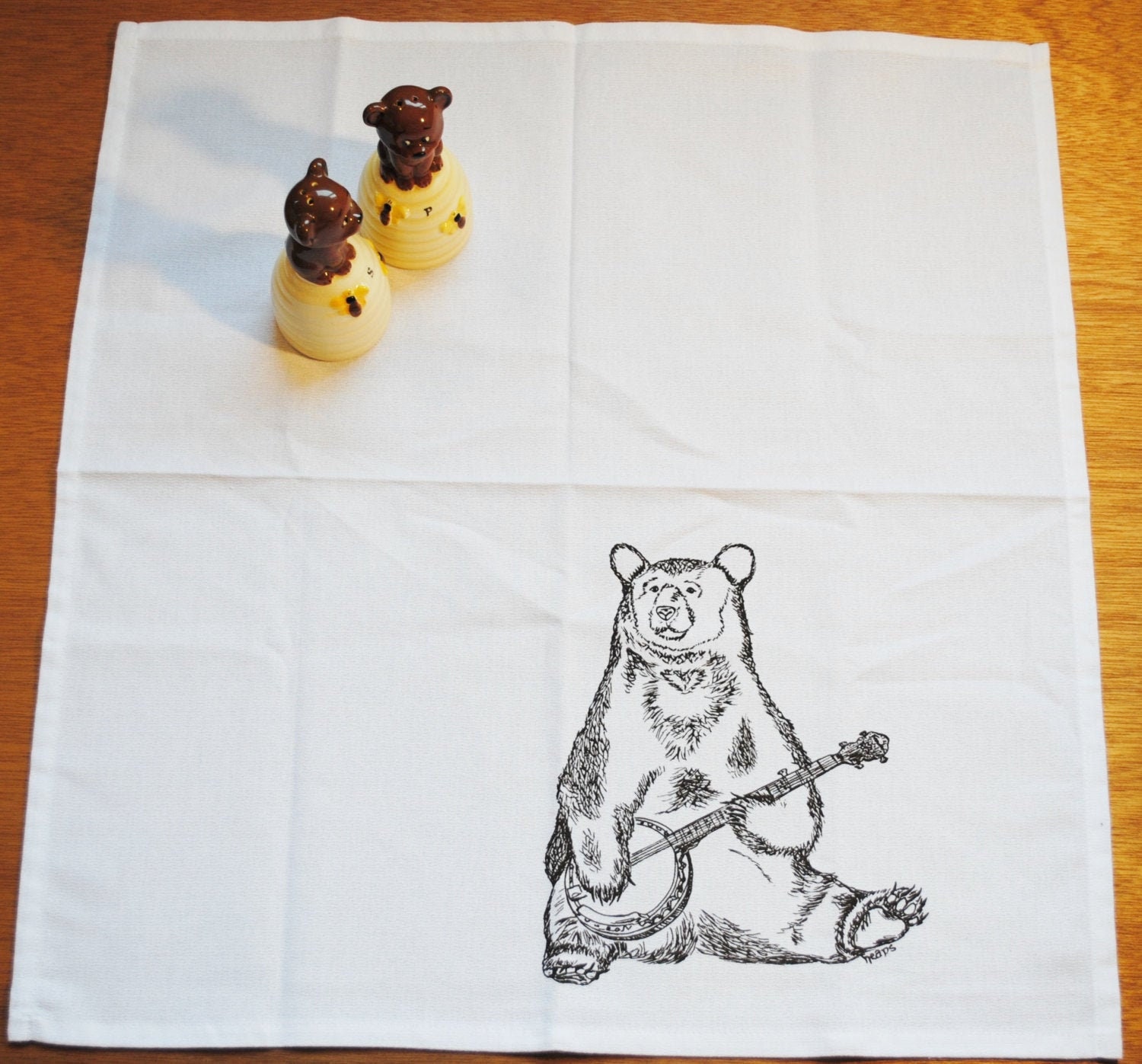 Cloth Napkins Set of 8 Multi Color Screen Printed Animal Napkins