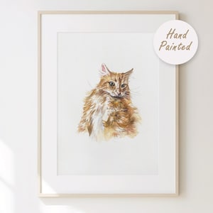Custom Pet Portrait: Hand-Drawn Pen and Ink Memorial