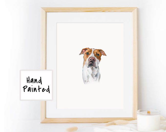 Mini Pet Portrait Tiny Portrait Custom Pet Dog Portrait Little Mini Cat Painting Pet Memorial Gift Pet Loss Gift Personalized Pet Portrait