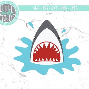 Shark Head SVG, Cut, Printable, Image, Photo