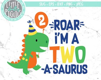 Download Dinosaur Birthday Svg Etsy