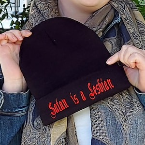 Satan is a Lesbian Beanie
