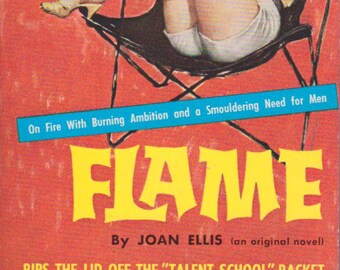 Póster de Pulpa Erótica Vintage - Flame