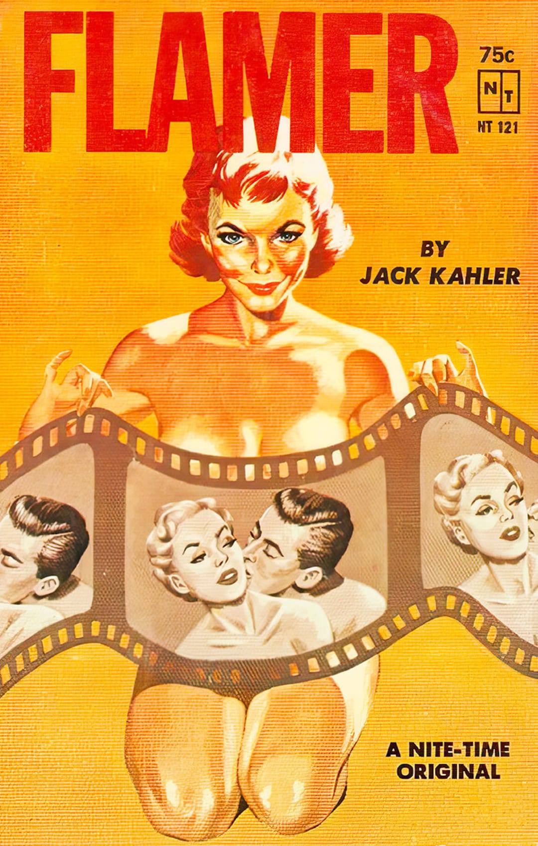Flamer Vintage Erotic Pulp Poster Retro Art Print Film Movie - Etsy  Australia