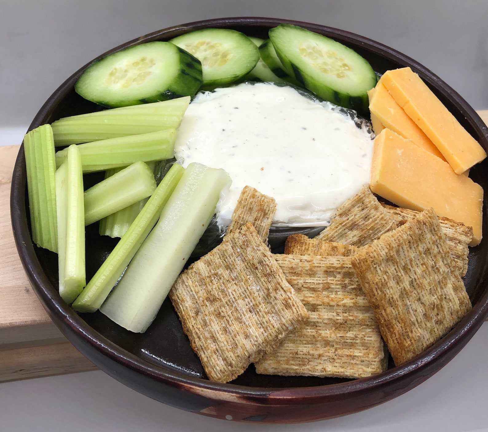 Snack plate Etsy