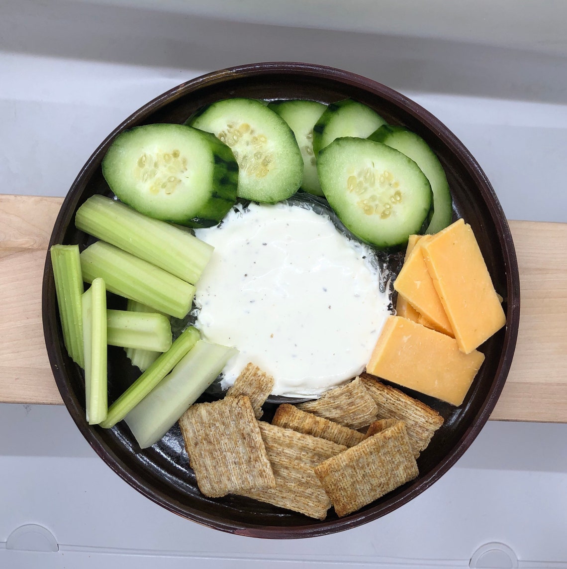 Snack plate Etsy