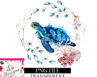 Sea Turtle Clipart Etsy