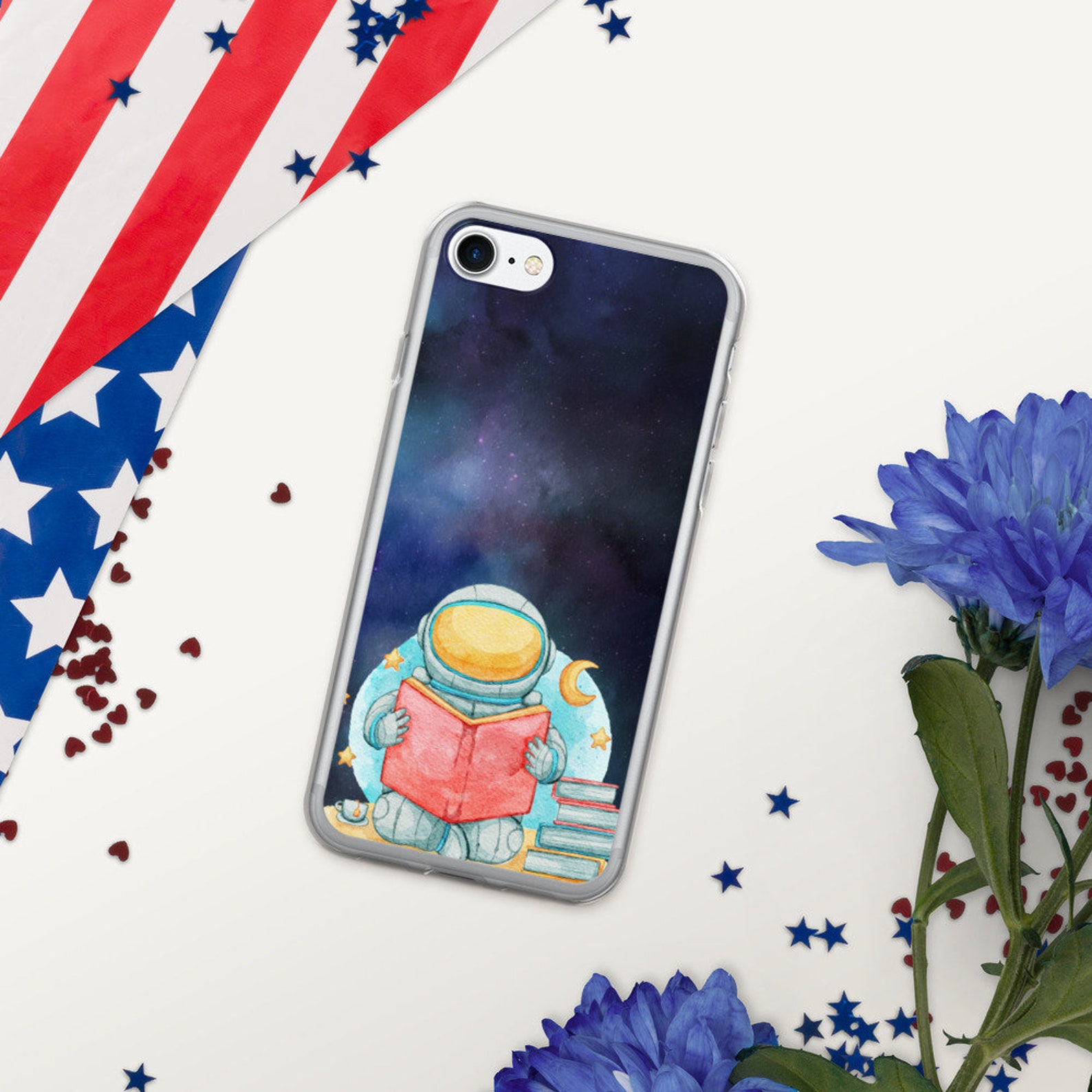 Astronaut Iphone Case Spaceman Iphone Case Space Iphone Etsy