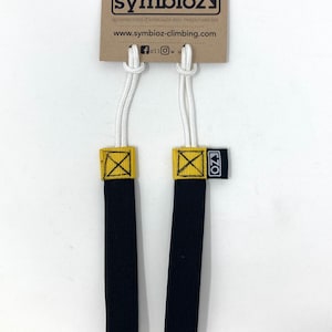 leash à chaussons d'escalade éco-responsable pour grande voie