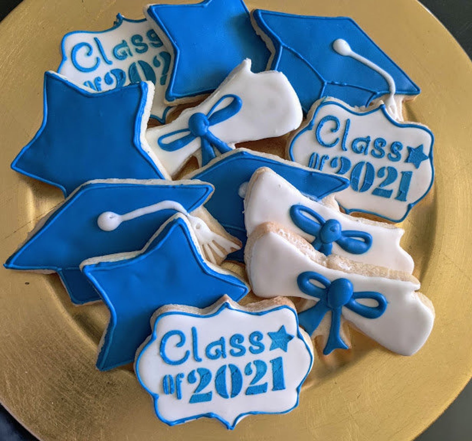 Graduation Sugar Cookies Gluten Free/nut Free or Vegan Etsy