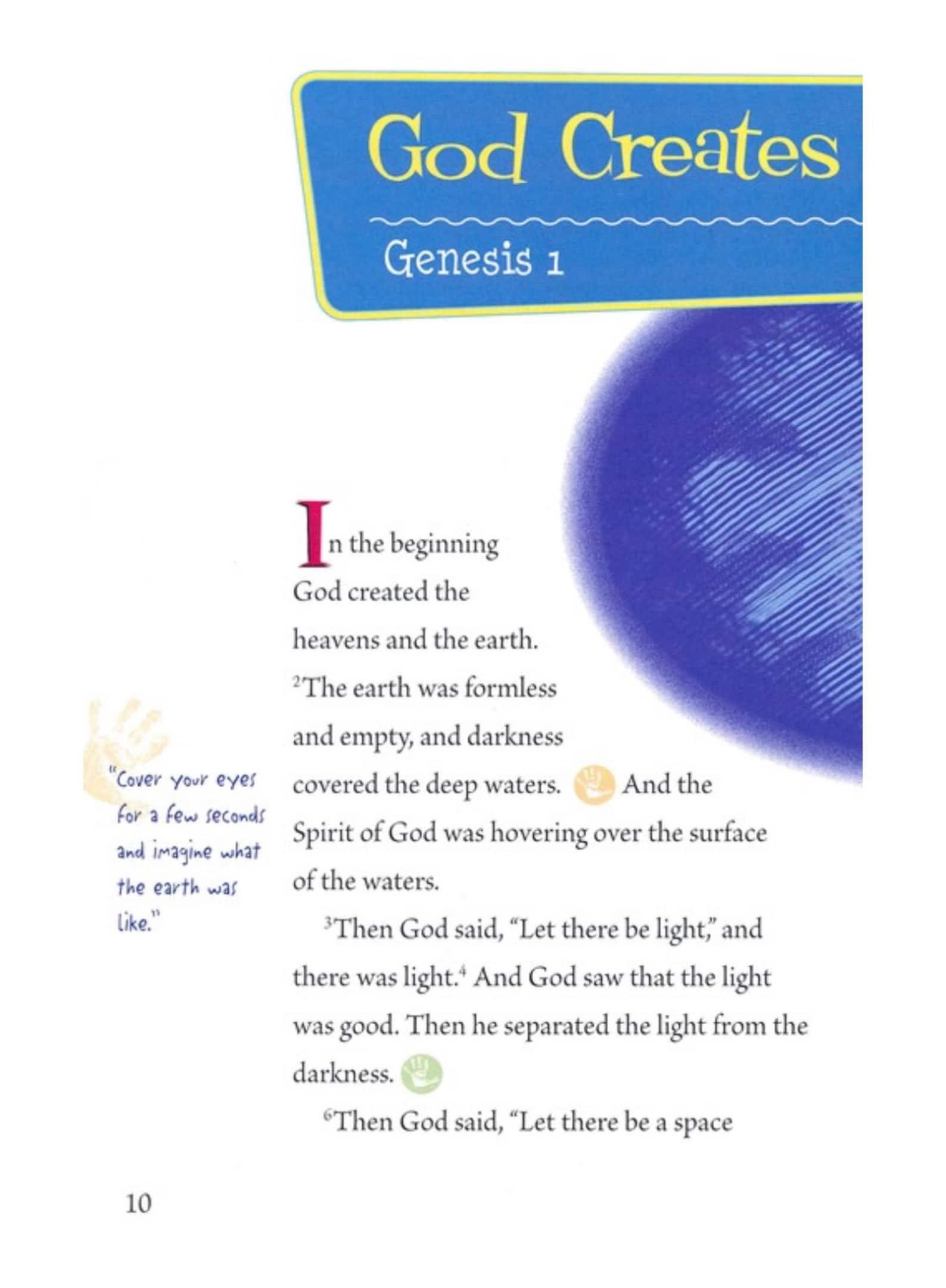 Personalized My First Hands-on Bible: Blue Leathersoft NLT - Etsy