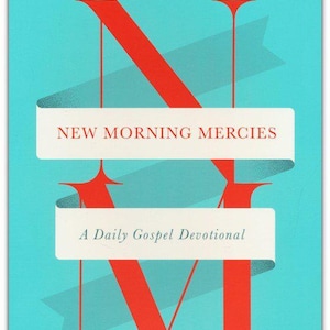 Personalized "New Morning Mercies" Devotional - Brown Imitation Leather, 2024 Edition