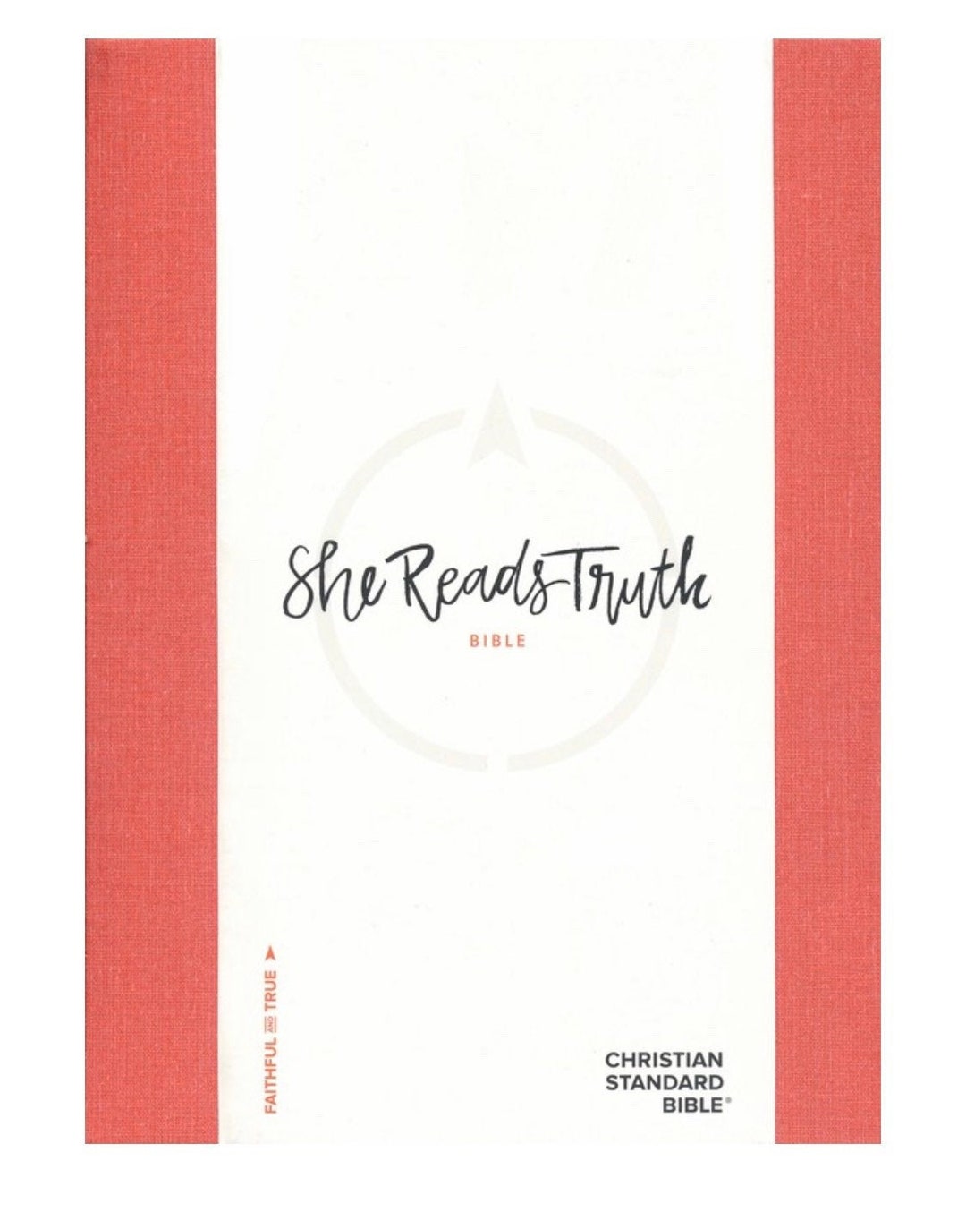 PERSONALIZED *** CSB She Reads Truth Bible, Poppy Linen. Hardcover