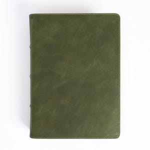 PERSONALIZED *** CSB She Reads Truth Bible - Holman Handcrafted Collection - Premium Calfskin - Olive *** Custom Name Imprint