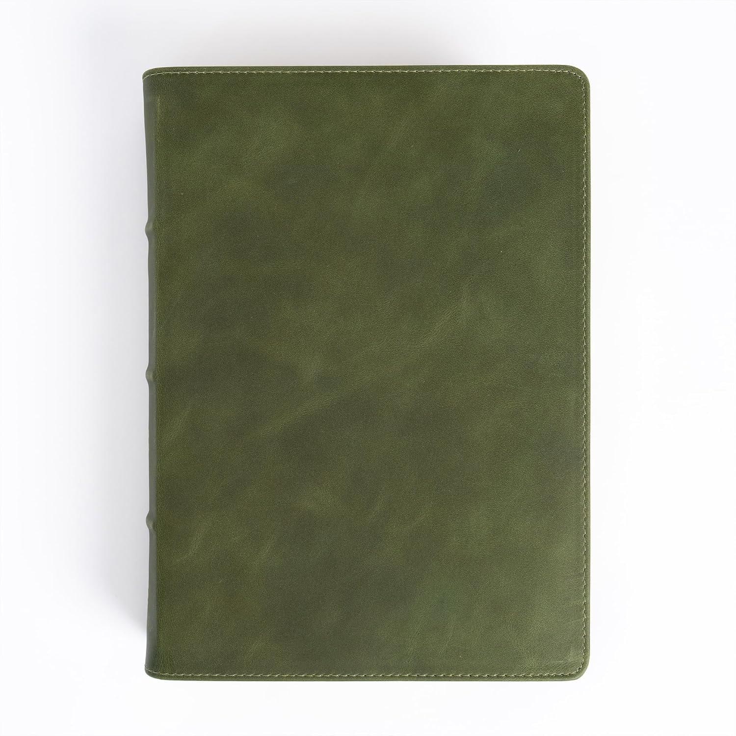 Personalized Olive Calfskin Leather Bible: CSB She Reads Truth, Holman Collection