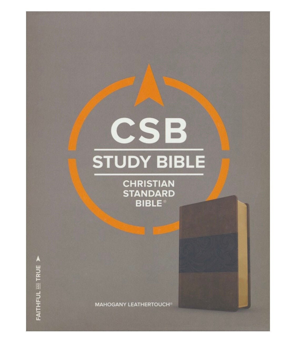 PERSONALIZED CSB Study Bible Mahogany Leathertouch. | Etsy