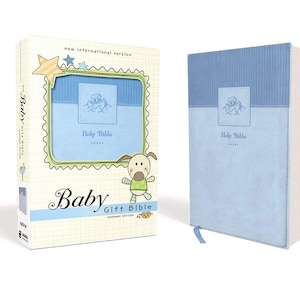 PERSONALIZED *** NIV Baby Boy Gift Bible, Holy Bible. Baptism, christening, Baby Shower, Nursery, Baby dedication, New Baby. Name Imprint