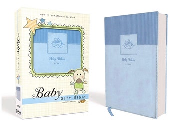 PERSONALIZED *** NIV Baby Boy Gift Bible, Holy Bible. Baptism, christening, Baby Shower, Nursery, Baby dedication, New Baby. Name Imprint