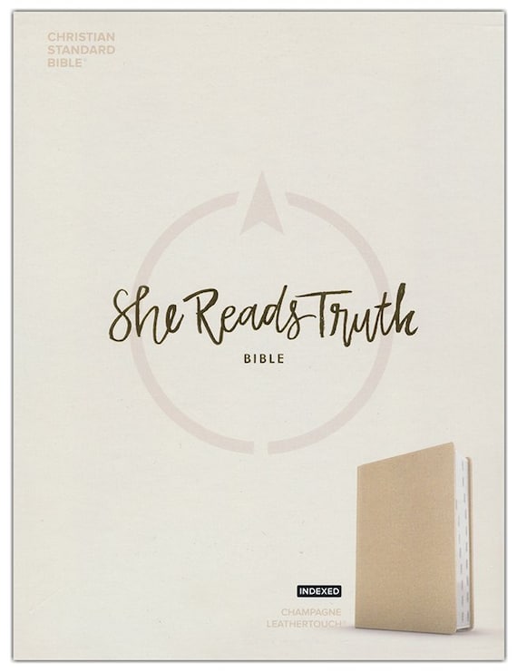PERSONALIZED CSB She Reads Truth Bible Leathertouch Etsy