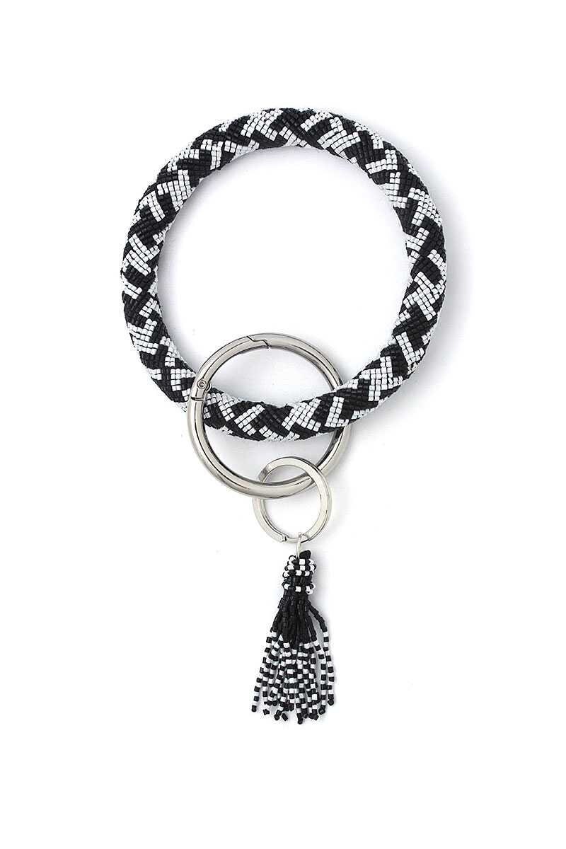 Hand Made Beaded Key Ring/key Ring/accessories/gifts for Her Etsy Ireland