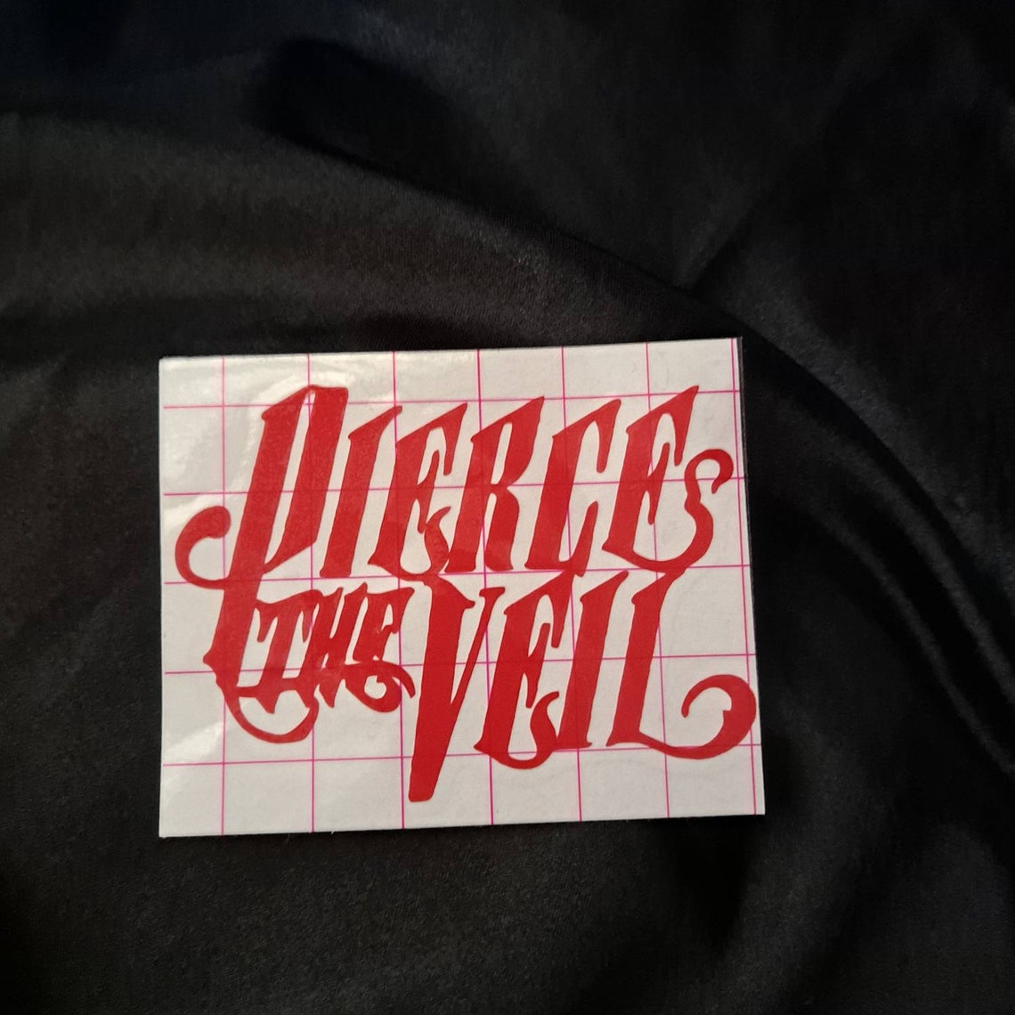 Pierce the veil vinyl decal PTV sticker Pierce the veil Etsy