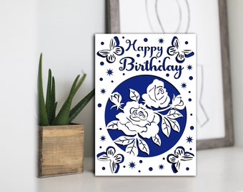 Download Birthday Card Svg Etsy