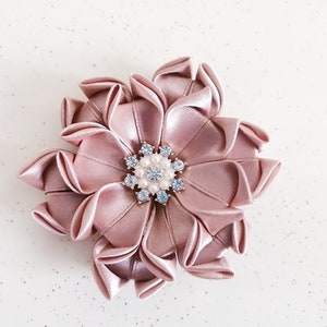 Instant Download 3 Kanzashi Flower Tutorials Pdf Hair Etsy