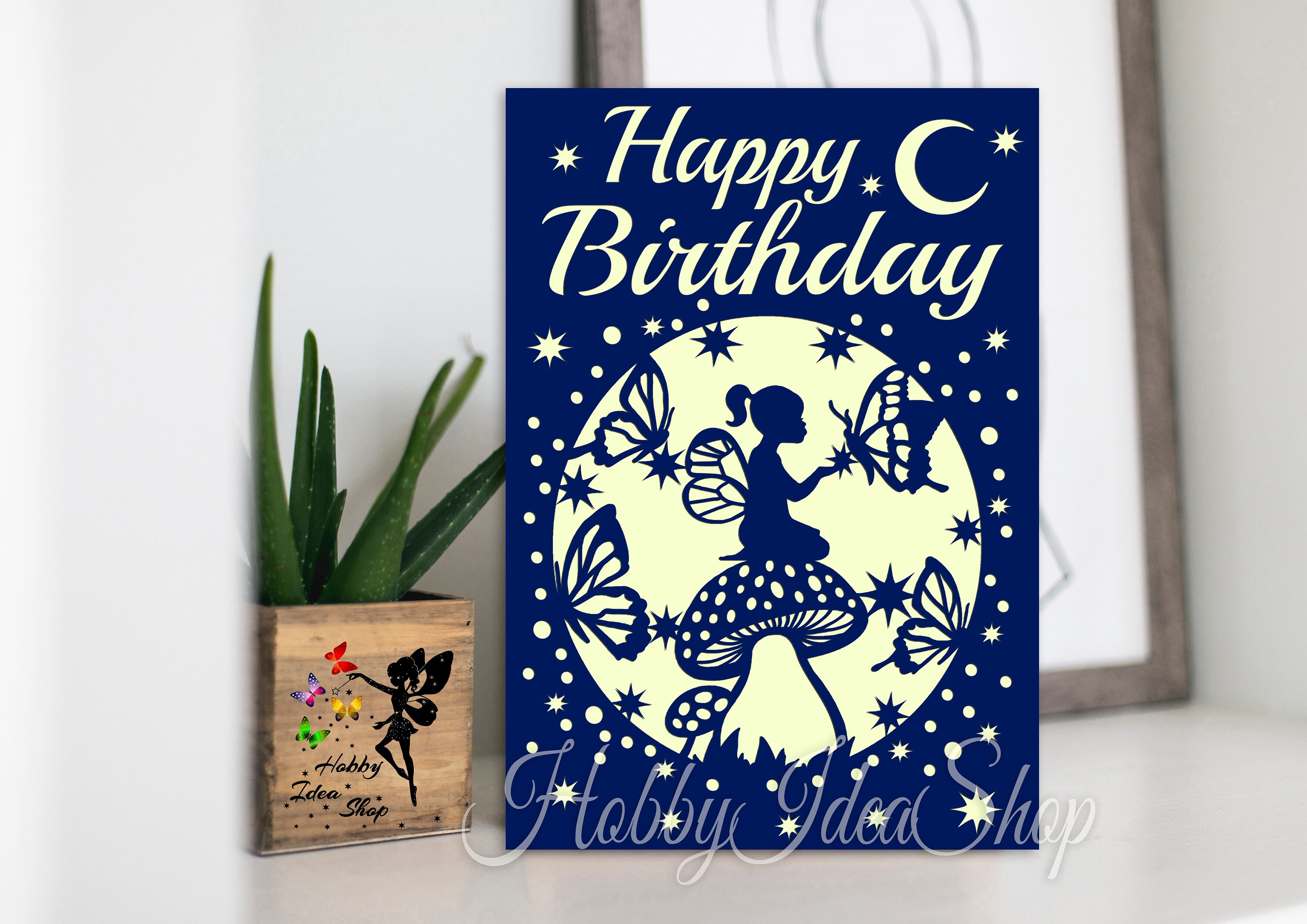 Alles Gute zum Geburtstag Karte SVG 2 Umschläge SVG  Etsy