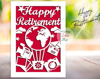 Retirement Card Cricut Etsy