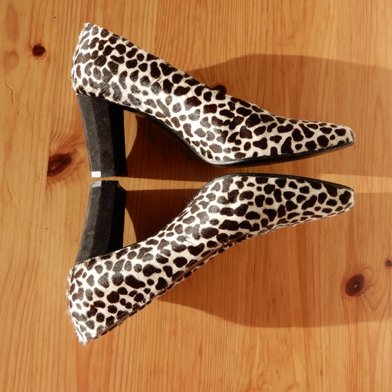 Animal print Italian pumps - image 6