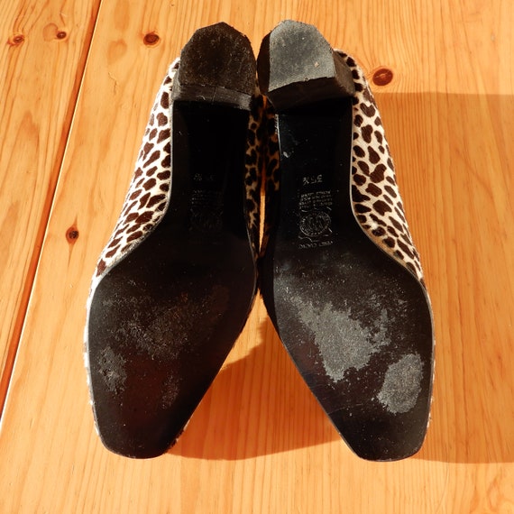 Animal print Italian pumps - image 9