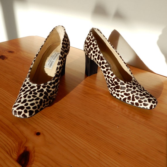 Animal print Italian pumps - image 1