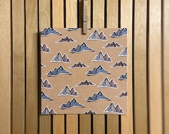 Mountain Print // Mountain Giclee Print // Mountain Art