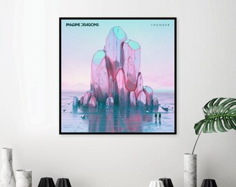Imagine Dragons Thunder Custom New Art Silk Poster Wall Decor