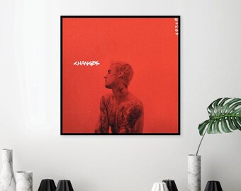 Justin Bieber Portrait Art Pop Star Music America Canvas Print Wall Art Photo