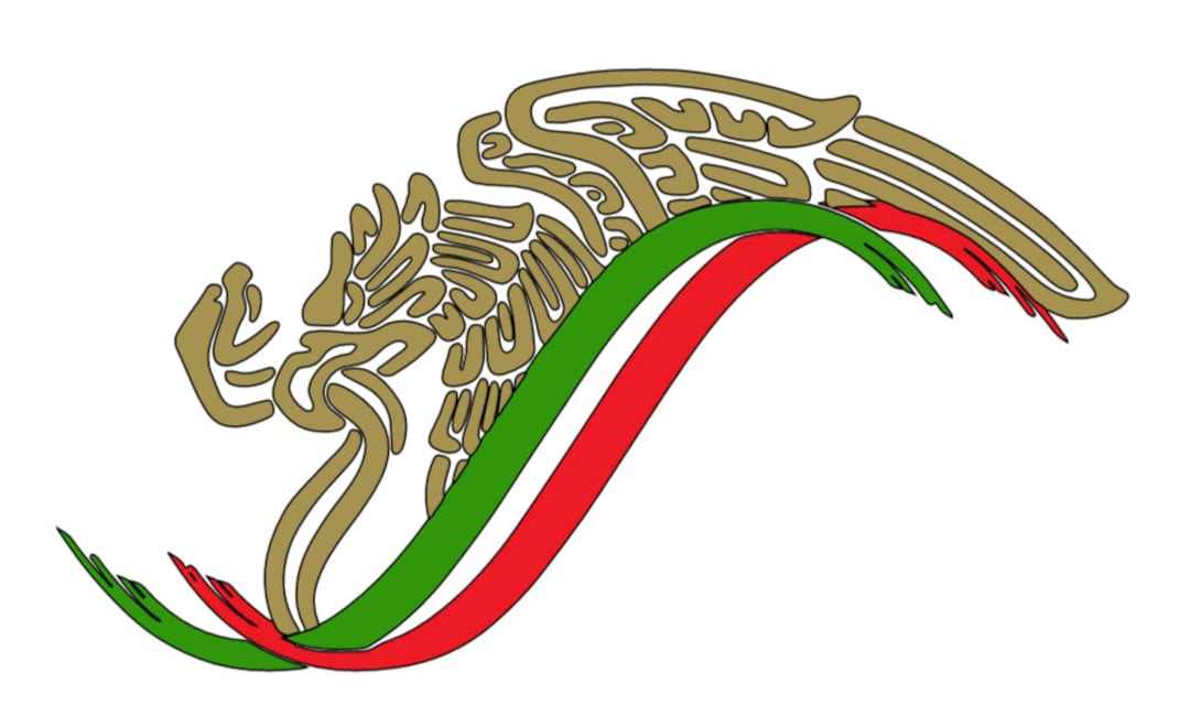 SVG Aguila Escudo De Mexico - Etsy