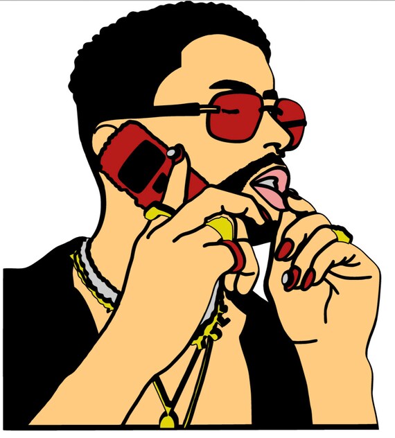 Download Svg Bad Bunny Playboy Etsy