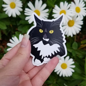Tuxedo Cat Magnet image 2
