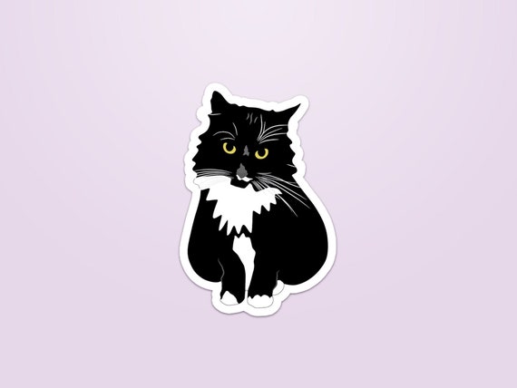Tuxedo Cat | Vinyl Sticker Tuxedo Cat | Vinyl Sticker