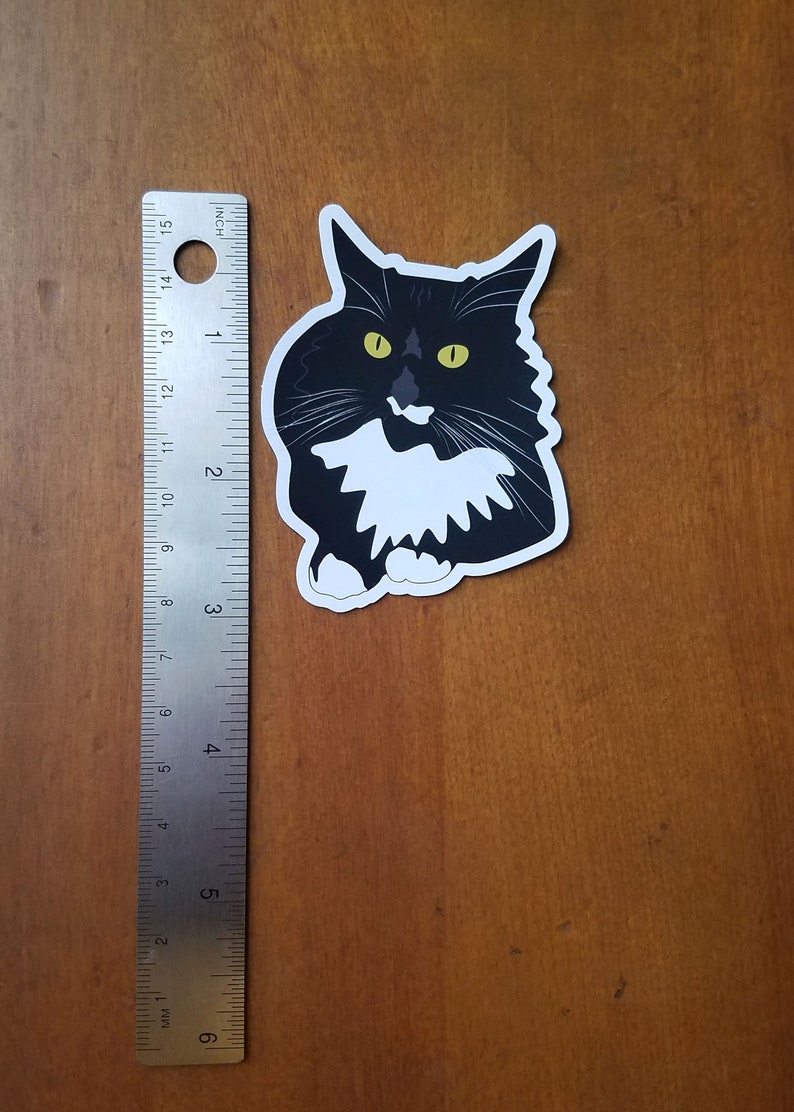 Tuxedo Cat Magnet image 5