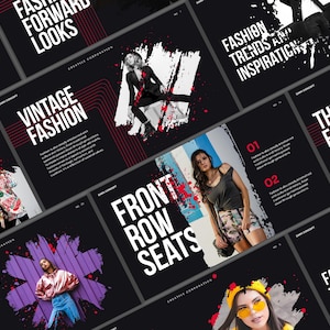 Modern Artistic PowerPoint Template | Bold Brush Style Presentation Slides for Creative, Portfolio & Pitch Deck Use