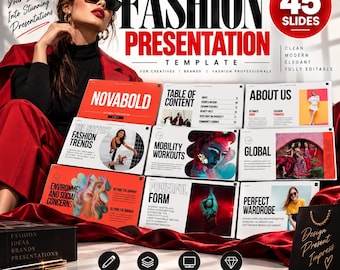 Novabold PowerPoint Template | Modern Business Presentation | Editable Slides | Pitch Deck | Marketing, Corporate, Startup, Branding