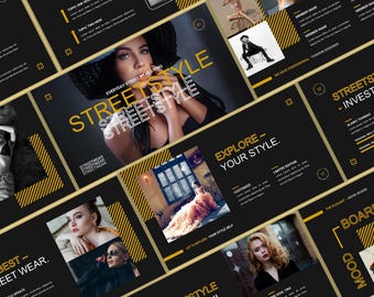 Creative PowerPoint Template | Modern Business Presentation | Pitch Deck, Portfolio, Startup, Agency Slides
