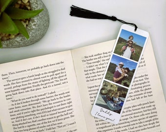 Personalised Photo Bookmark for Dad, Daddy Bookmark, Grandad Bookmark, Father's Day Gift, Father's Day, Dad Gift, Daddy Gift, Grandad Gift