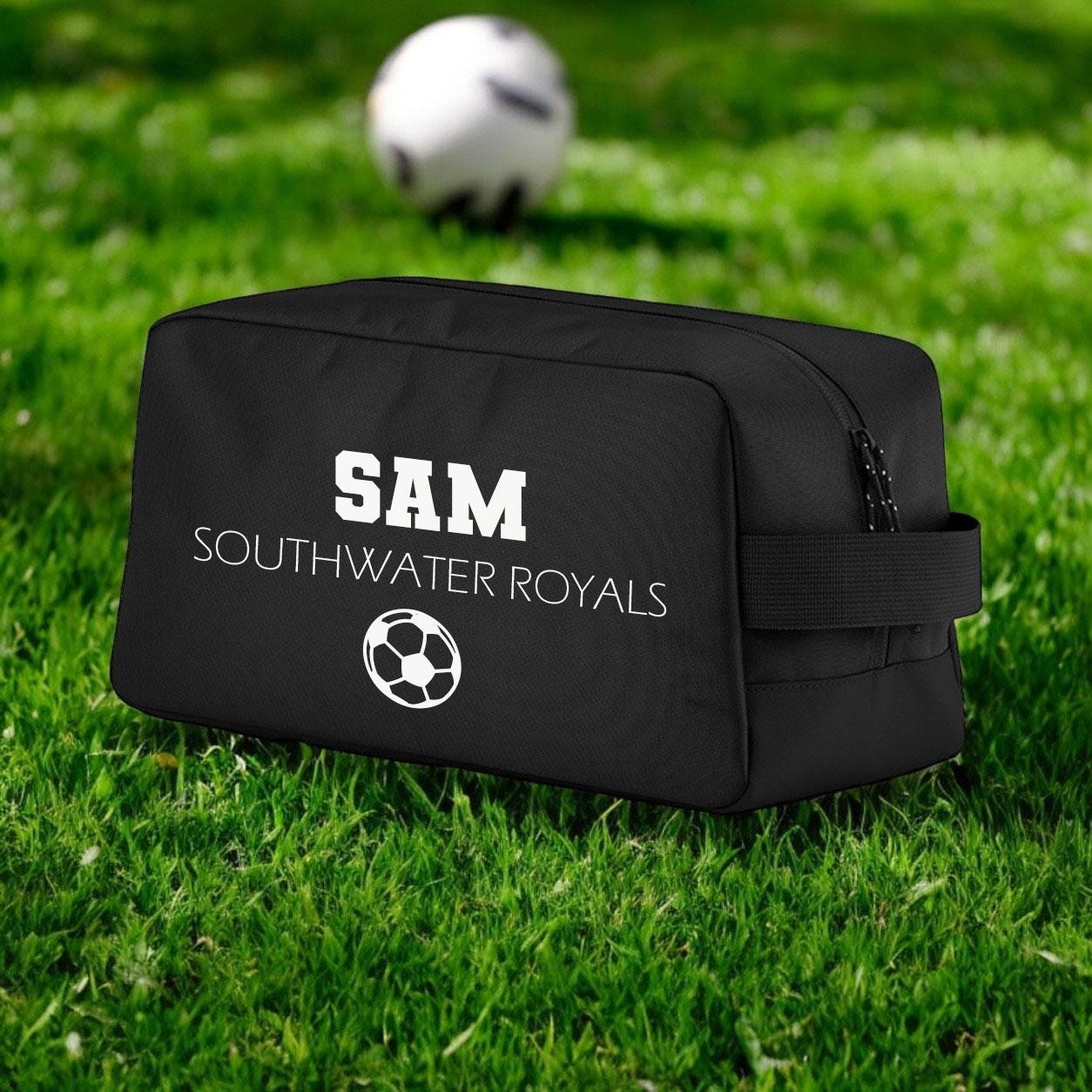 Personalised Saka Boot Bag – Arsenal Football Legend Design, Custom Name, School PE Kit Bag, Holds Boots & Gear, 21x16x18cm-787340