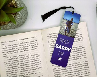 Personalised Photo Bookmark, 'Best Daddy Ever' Father's Day Gift