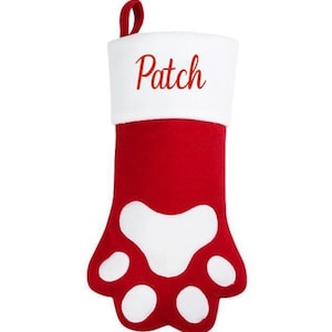 Personalised Pet Christmas Stocking