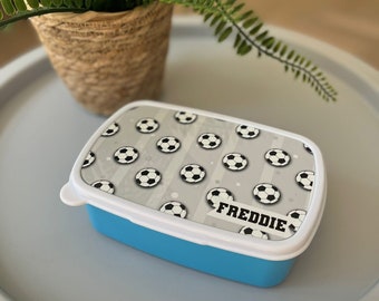 Personalized Football Lunch Box, Back to School, BPA Free