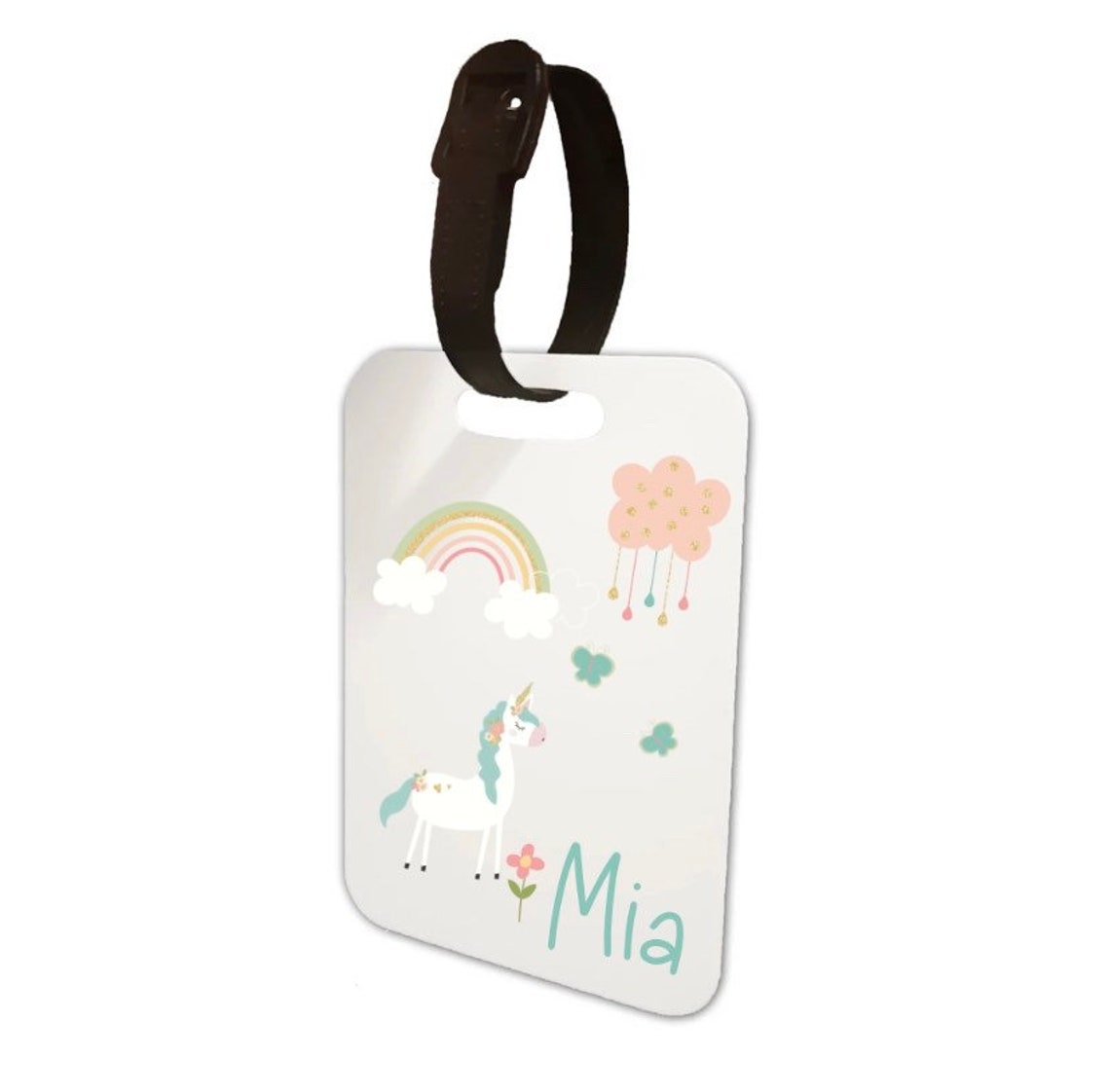 School Bag Tag Luggage Tag Childrens Name Tag Kids Name Etsy UK